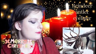 Reindeer antler eyeliner, grwm fibro christmas chit chat