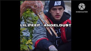 ☆Lil Peep☆ - angeldust (Lyric Video) | Prod. mysticphonk