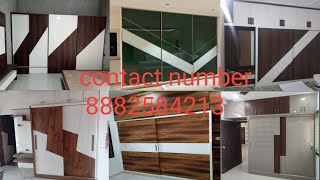 wardrobe design // wardrobe colour combination // wardrobe design sliding door #viral #furniture