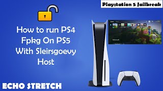 How To Play PS4 FPKG On PS5 4.03 With Sleirsgoevy Host