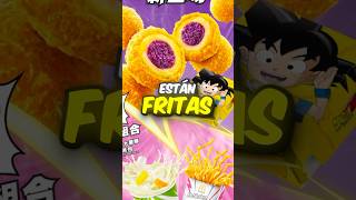 Las Bolas del dragón de Dragon Ball están fritos y son una comida en Hong Kong 🐉🤔 #Shorts￼