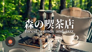 Ambient sounds + JAZZ Gentle forest coffee shop Relaxing work/study CAFE MUSIC - BGM for work