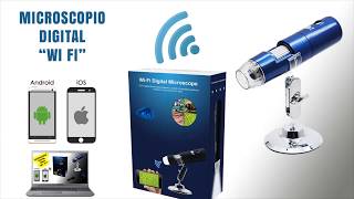 Microscopio Digital WiFi - 1000X - Android iPhone Compatible