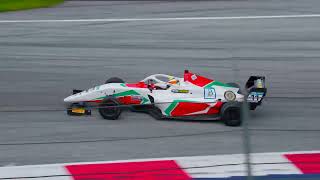 Primele puncte și aproape un podium pentru Luca Viișoreanu și Real Racing în Formula 4