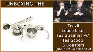 Unboxing: Teavli Loose Leaf Tea Strainers