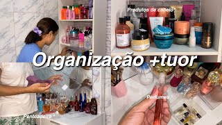 ORGANIZAÇÃO +TUOR PELOS PRODUTOS DE CABELO💗✨