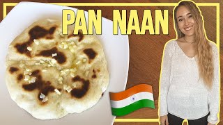 PAN NAAN 🇮🇳RECETA NAAN CASERO de ajo o como quieras!! PAN INDIO con OPCIÓN VEGANA y SIN GLUTEN