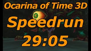 Zelda: Ocarina of Time 3D Any% Speedrun in 29:05