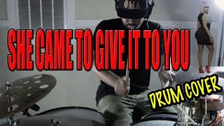 Usher feat. Nicki Minaj - She Came to Give It to You (Drum Cover) @RealistOnTheSet