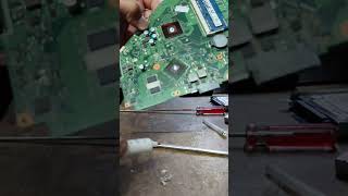 Asus x552 yangi plata qoyildi