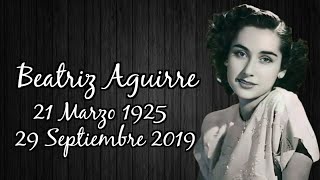 † Recordando a Beatriz Aguirre