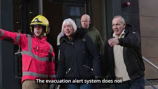 High-rise building safety | Evacuation alert systems