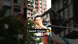 Tumhre bin hamra kono nahi song - Ganesh Visarjan youtube short #visarjan #ganeshvisarjan