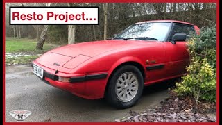 Picking up an RX7 FB Project Car