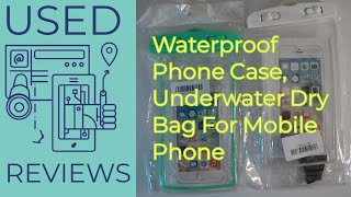 Waterproof Phone Case - Underwater Swimming Dry Bag For Mobile Phone