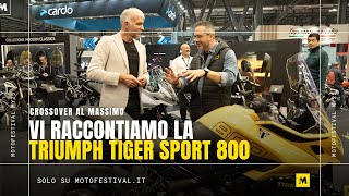 Nuova Triumph Tiger Sport 800: scopriamola assieme a chi l'ha disegnata