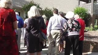 Procession of the Crowd in Jerusalem Palm Sunday 2019