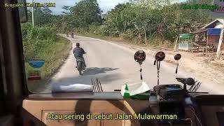 Jalan Poros Bengalon - Sangkulirang (Mulawarman) sampai CH 14000,