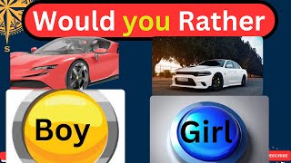 Girls vs Boys: Choose Your Favorites! | Fun Quiz|Quiz 4 U