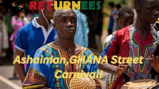 Experience the Vibrant Colors and Rhythms of Ghana's Street Carnival | Ashaiman, Ghana