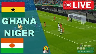 Ghana vs Niger LIVE 🔴 Africa Cup of Nations, Qualification ⚽ LIVE Match Now