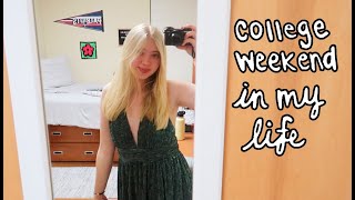 productive college weekend in my life | vlog