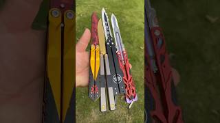 Best game butterfly knife in real life #butterflyknife #gameknife#apexheirloom #valorantknifeskins