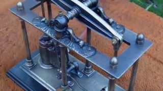 Beam steam engine model