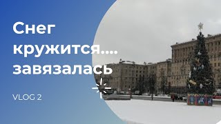 Vlog 2. Снег кружится. И снова он. ЗавязалаСь