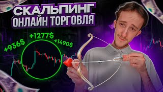 ТРЕЙДИНГ - ОНЛАЙН ТОРГОВЛЯ ПО СТАКАНУ | Скальпинг | Трейдинг с нуля | Binance | Cscalp | Крипта