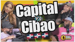 Las diferencias entre la capital y el cibao /Capital vs cibao  mas en #elsinnombreshow