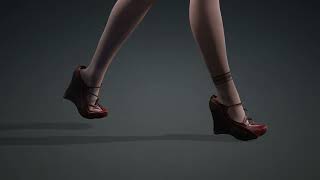 shoes beta 100 high Heels for digital human by www.brittanyfactory.com #iclone #charactercreator