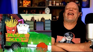 AQUA TEEN HUNGER FORCE 1x1-2 🤣 REACTION 🤣 This Is HILARIOUS!