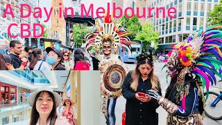 Korean lunch at Miga Jeongsik/ Mexican “Dia de Los Muertos “ Parade/Melbourne