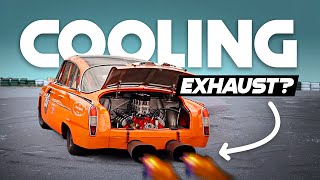 This Genius Exhaust-Cooling V8 Almost Raced In Formula 1