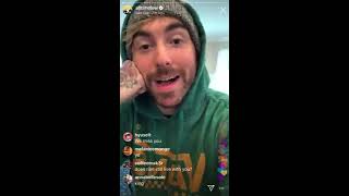 Alex Gaskarth's Instagram Live on the All Time Low Instagram On March 15, 2020 (Feat. Rian Dawson)