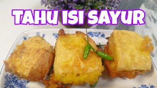 RESEP TAHU ISI SAYUR SEDERHANA ENAK DAN MENGENYANGKAN #tahu