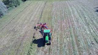 Video Sfalcio Erba E Andanatura e Trinciatura Erba Presso Azienda Agricola Facchi con(Agro Ogliari)