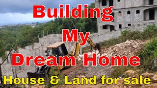 BUILDING MY DREAM HOUSE IN JAMAICA. LAND FOR SALE. HOUSE FOR SALE IN DISCOVERY BAY IN JAMAICA.