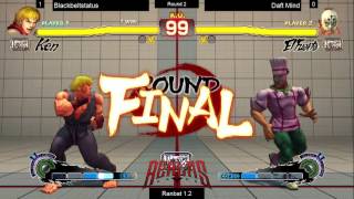 Realms Games USF4 Ranbat 1.2 Round 2 Blackbeltstatus vs Daft Mind