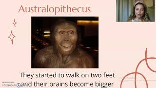 The origin of Human Being. Videos educativos