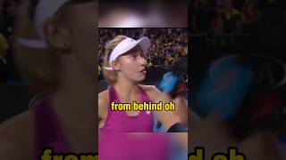 Gavrilova's good from behind #cute #humor #fail #funny #sports #live