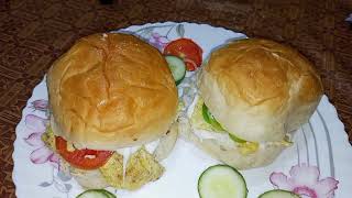 Anda Burger Recipe By Hirasunny Food Secrets | anda burger at home