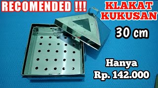 UNBOXING KLAKAT KUKUSAN UKURAN 30 CM | RECOMENDED BANGET‼️CUMA 142.000 AN SAJA😍🥮🎂