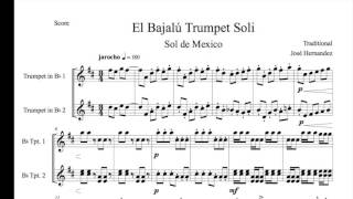 El Balajú: Trumpet Soli Transcription