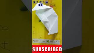 How to make Dog with paper । Origami Dog Face #forkids #kidsartsandcrafts #viral #craft  #shorts