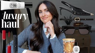 COME LUXURY SHOPPING WITH ME | Paris luxury shopping vlog, fall haul, unboxing, grwm | Pia #luxury