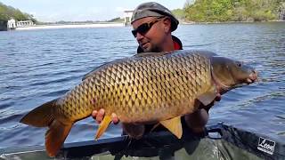 pêche a la carpe en barrage  magnétikbaits