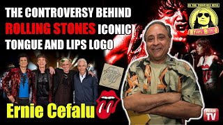 The Rolling Stones Iconic Tongue and Lips Logo and The Controversy Behind It told by Ernie Cefalu