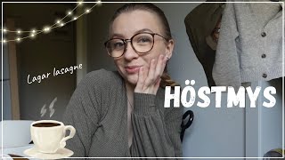 Mys, höstkläder och matlagning | VLOGG